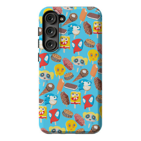 Ice Cream Truck Treats Pattern Phone Case