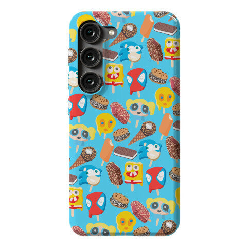 Ice Cream Truck Treats Pattern Phone Case