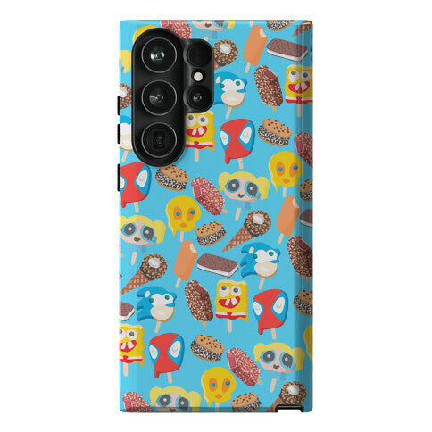 Ice Cream Truck Treats Pattern Phone Case