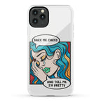 Bake Me Cakes And Tell Me I'm Pretty Comic Girl Phone Case