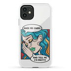 Bake Me Cakes And Tell Me I'm Pretty Comic Girl Phone Case