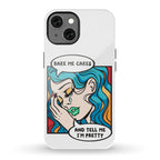 Bake Me Cakes And Tell Me I'm Pretty Comic Girl Phone Case