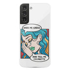 Bake Me Cakes And Tell Me I'm Pretty Comic Girl Phone Case