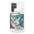 Bake Me Cakes And Tell Me I'm Pretty Comic Girl Phone Case