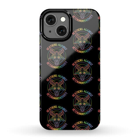 Heathens Against Heteronormativity Phone Case