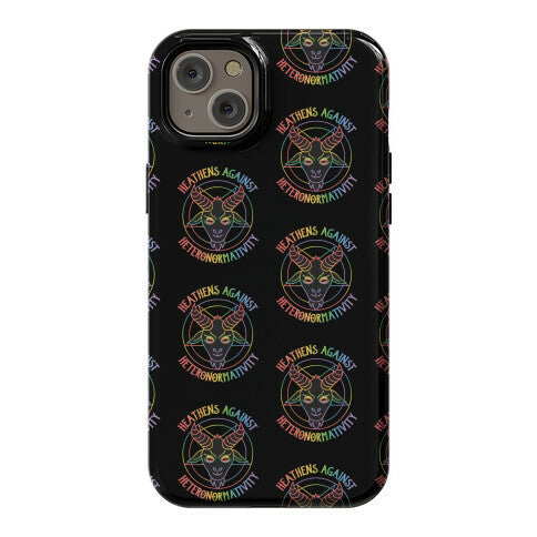 Heathens Against Heteronormativity Phone Case