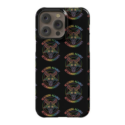 Heathens Against Heteronormativity Phone Case