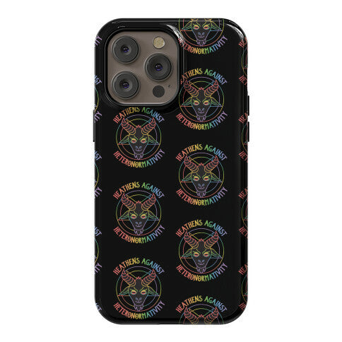 Heathens Against Heteronormativity Phone Case