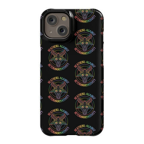 Heathens Against Heteronormativity Phone Case