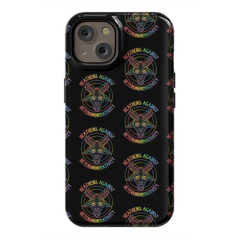 Heathens Against Heteronormativity Phone Case