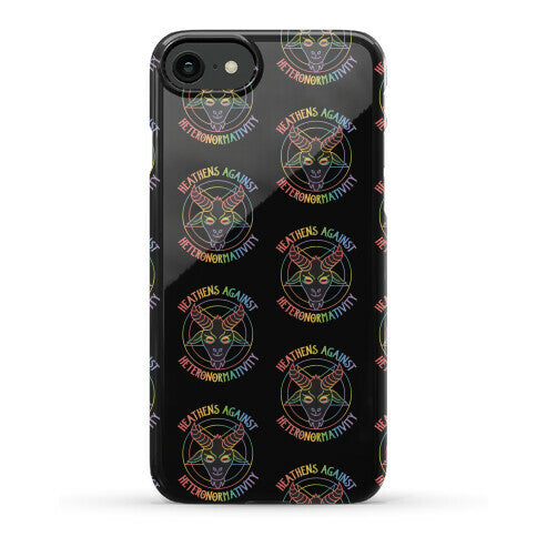 Heathens Against Heteronormativity Phone Case