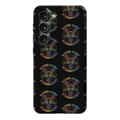Heathens Against Heteronormativity Phone Case