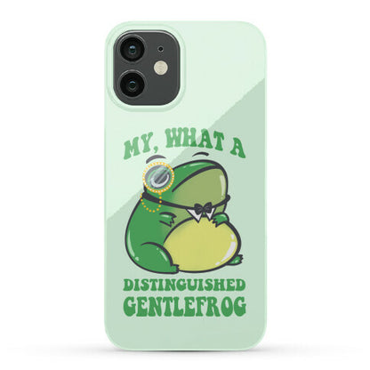 My, What A Distinguished Gentlefrog Phone Case