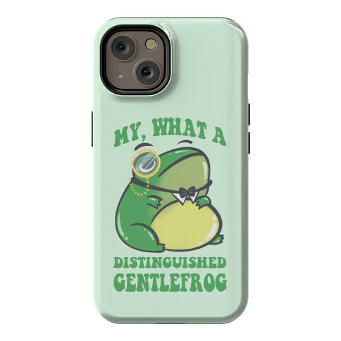 My, What A Distinguished Gentlefrog Phone Case