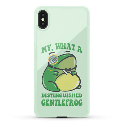 My, What A Distinguished Gentlefrog Phone Case