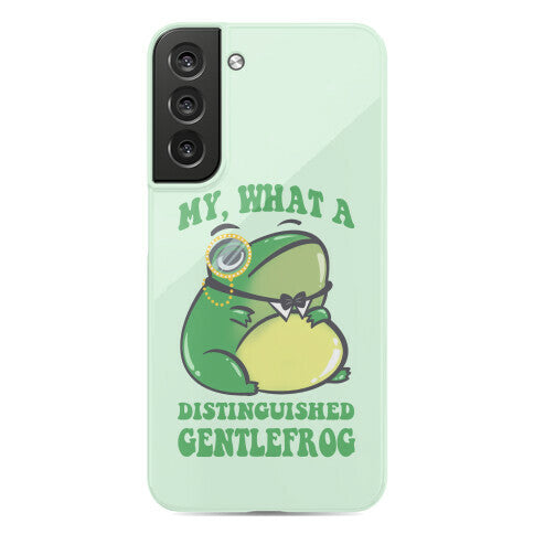 My, What A Distinguished Gentlefrog Phone Case