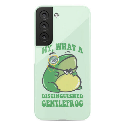 My, What A Distinguished Gentlefrog Phone Case