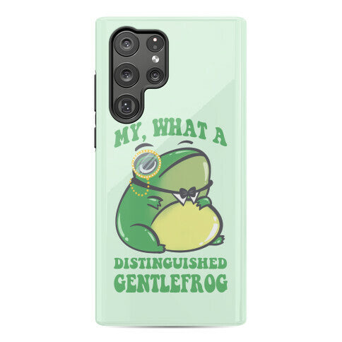 My, What A Distinguished Gentlefrog Phone Case