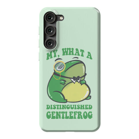 My, What A Distinguished Gentlefrog Phone Case