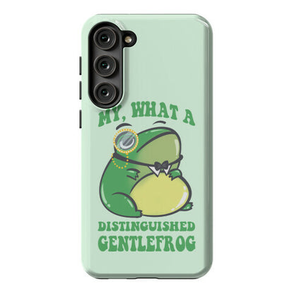 My, What A Distinguished Gentlefrog Phone Case