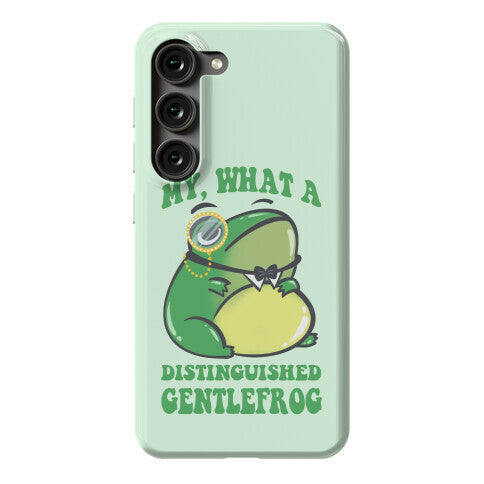 My, What A Distinguished Gentlefrog Phone Case