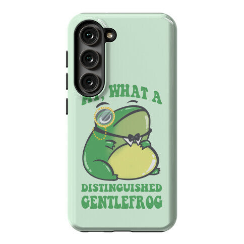 My, What A Distinguished Gentlefrog Phone Case
