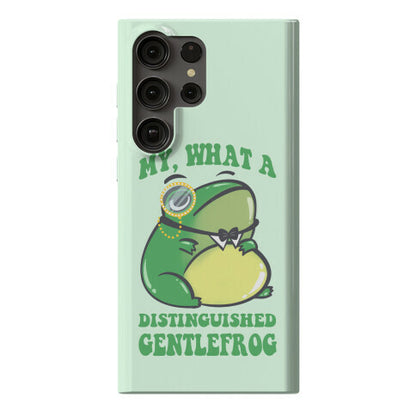 My, What A Distinguished Gentlefrog Phone Case