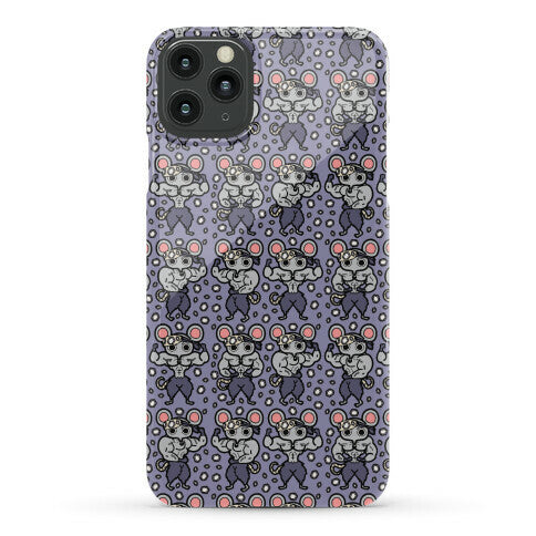 Muscle Mice Pattern Parody Phone Case