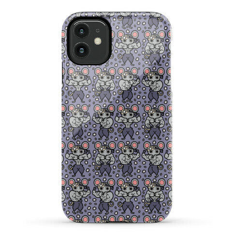 Muscle Mice Pattern Parody Phone Case