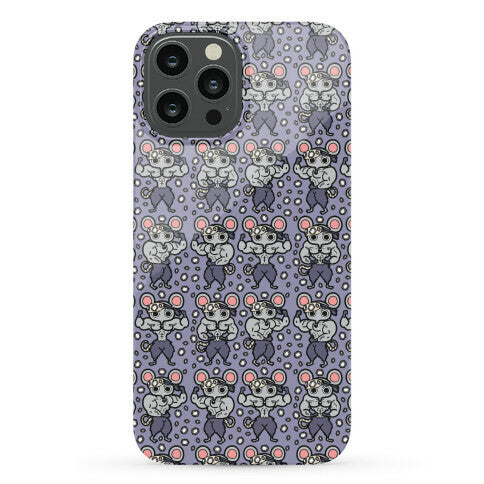 Muscle Mice Pattern Parody Phone Case