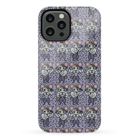 Muscle Mice Pattern Parody Phone Case