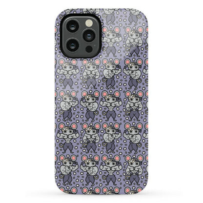 Muscle Mice Pattern Parody Phone Case
