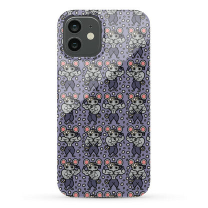 Muscle Mice Pattern Parody Phone Case