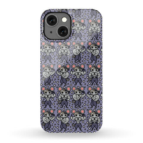 Muscle Mice Pattern Parody Phone Case