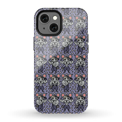 Muscle Mice Pattern Parody Phone Case