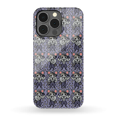 Muscle Mice Pattern Parody Phone Case