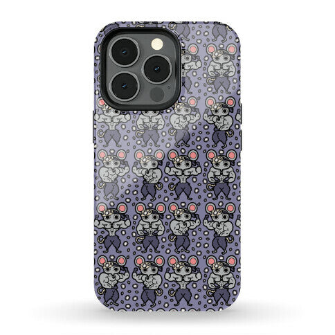 Muscle Mice Pattern Parody Phone Case