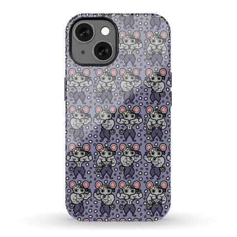 Muscle Mice Pattern Parody Phone Case