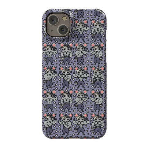 Muscle Mice Pattern Parody Phone Case