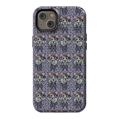 Muscle Mice Pattern Parody Phone Case