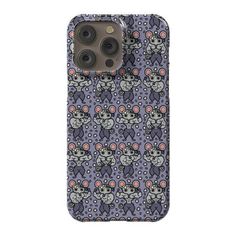 Muscle Mice Pattern Parody Phone Case