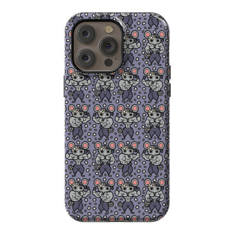 Muscle Mice Pattern Parody Phone Case