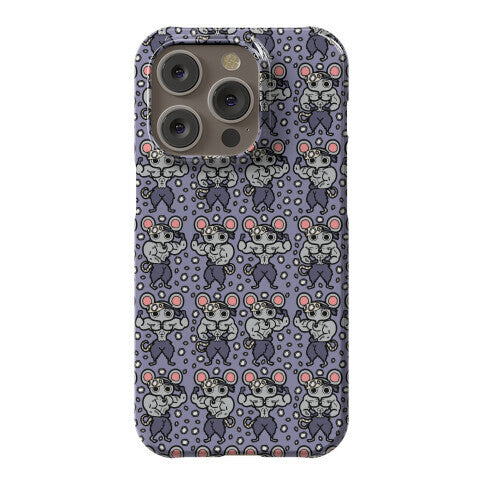 Muscle Mice Pattern Parody Phone Case