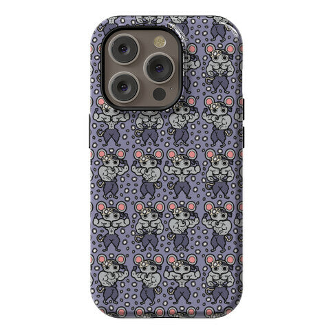 Muscle Mice Pattern Parody Phone Case