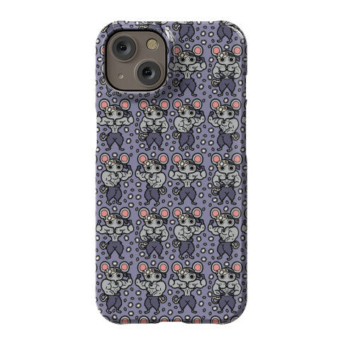 Muscle Mice Pattern Parody Phone Case