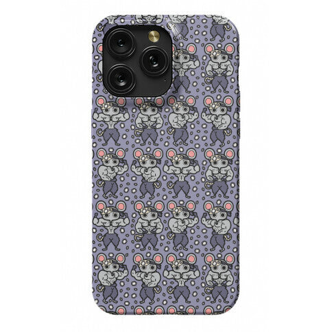Muscle Mice Pattern Parody Phone Case