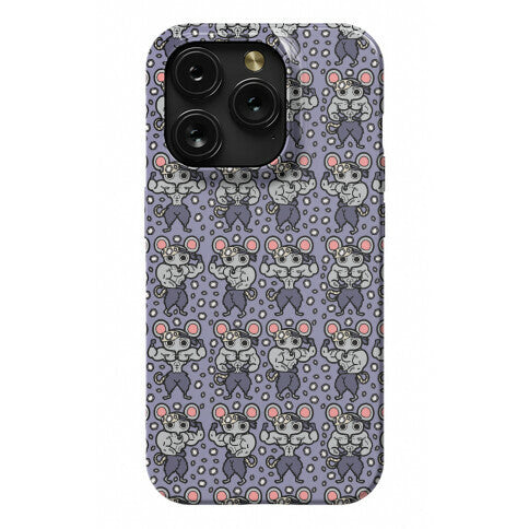 Muscle Mice Pattern Parody Phone Case