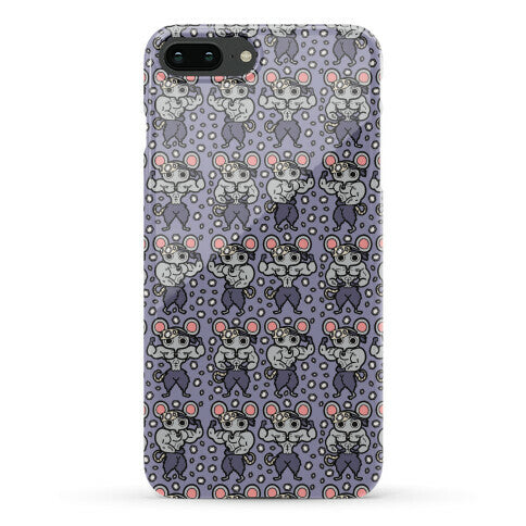 Muscle Mice Pattern Parody Phone Case