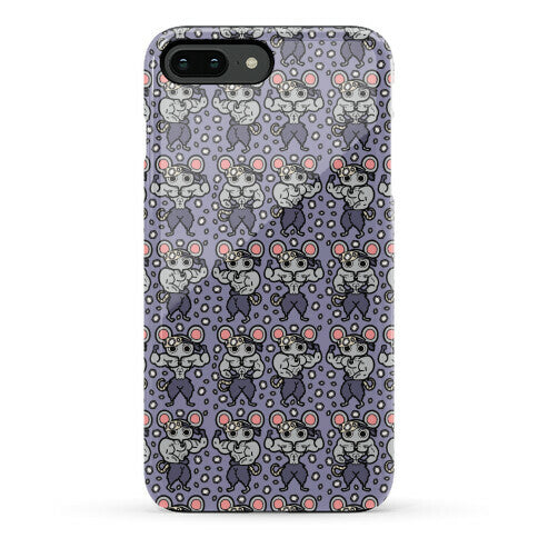 Muscle Mice Pattern Parody Phone Case
