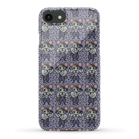 Muscle Mice Pattern Parody Phone Case